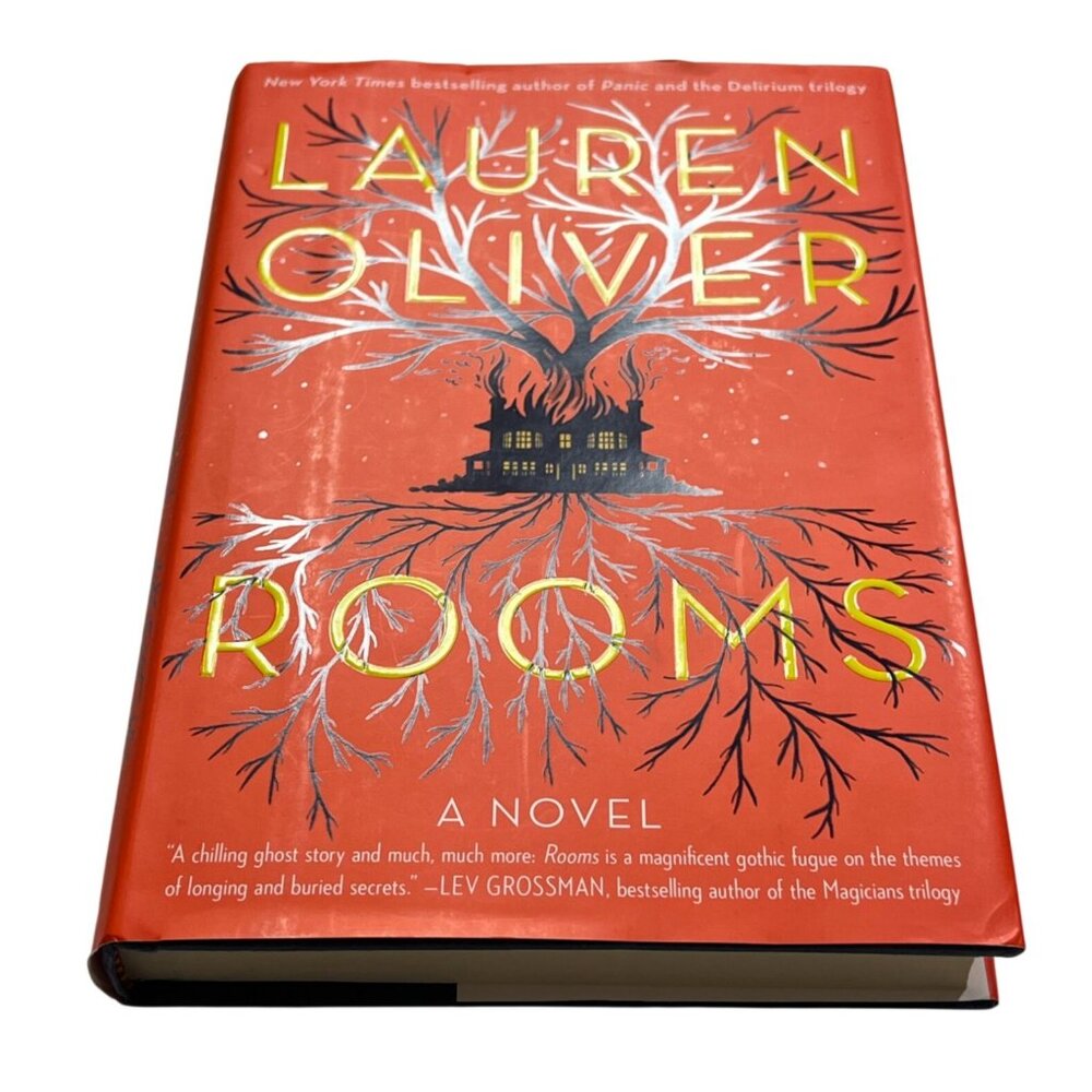 Rooms Hardcover Book by Lauren Oliver Ghost Story Mystery Fiction